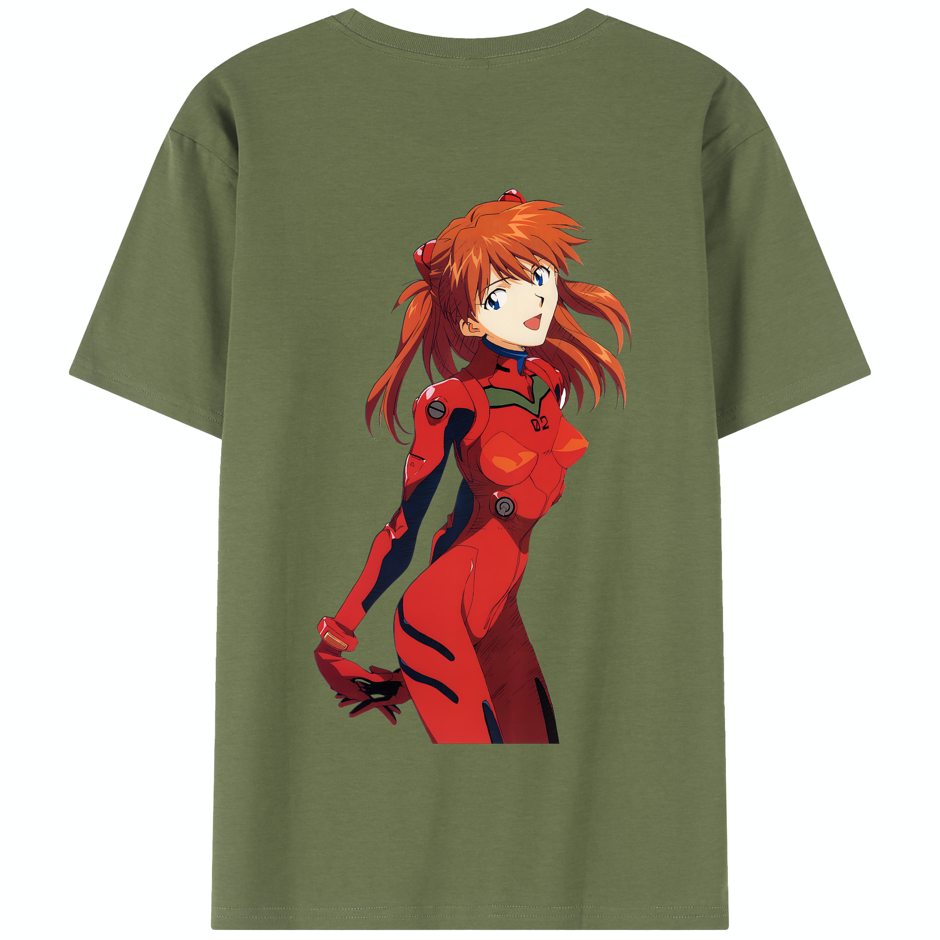 （画像用） EVA 新世紀エヴァンゲリオン 綿100％半袖Tシャツ（背面プリント）